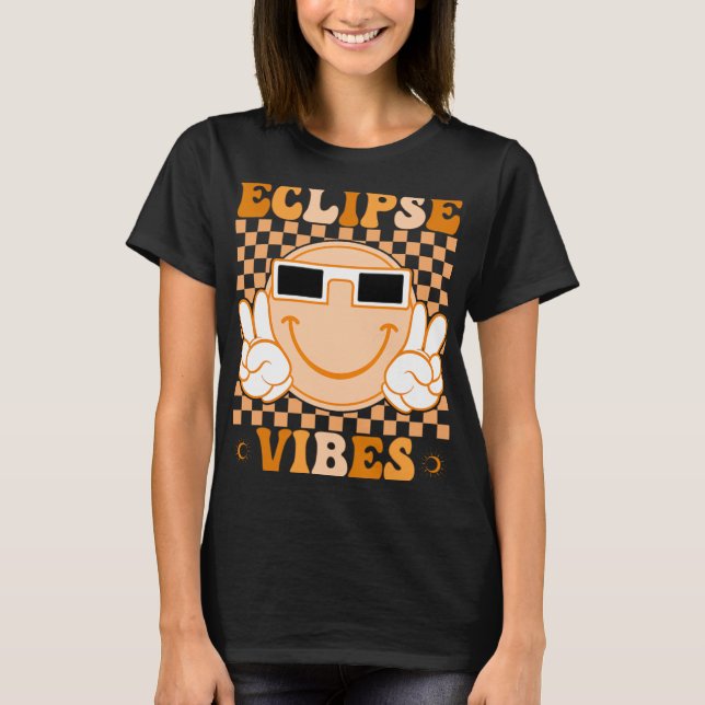 Eclipse Solar Total Viba Camisa Para Meninas Com (Frente)