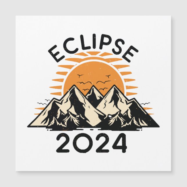 Eclipse Total do Sol 2024 (Frente)