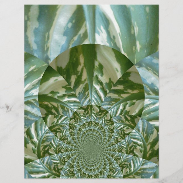 Eco Verde Camo Caleidoscópio Impressão (Frente)
