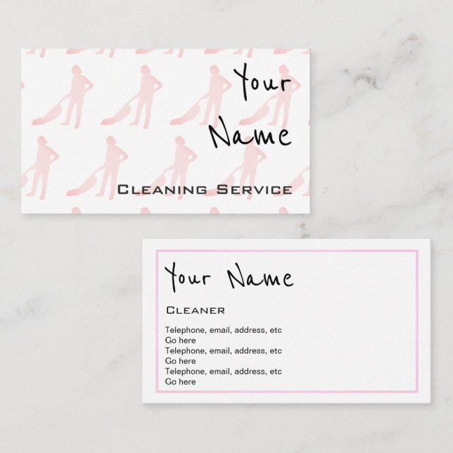 "Ecoa" uns cartões de visitas mais limpos (Frente/Verso)