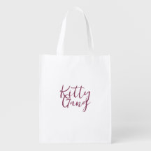 Sacola de compras reutilizável