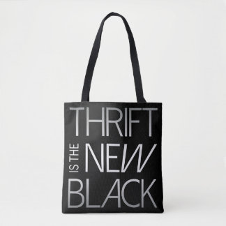 Economia é o Novo Preto Bolsa Tote Moderna