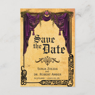 Economias celtas do casamento da cortina o convite