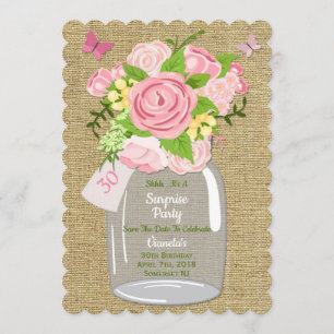 Economias do frasco de pedreiro o convite da data