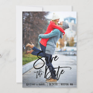 Economias do roteiro da escova o cartão do noivad