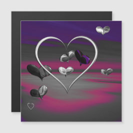 Ecos de um ímã romântico metálico