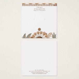 Ecrã Boho Terracotta Earring