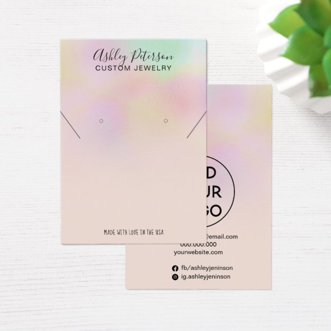 Ecrã de colar de ourivesaria holográfico (Mesa)