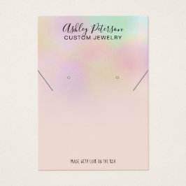 Ecrã de colar de ourivesaria holográfico