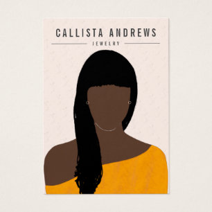 Ecrã de Orelha Negra de Cabelo Longo