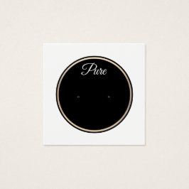 Ecrã preto branco com escuta no círculo branco