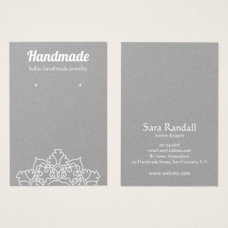 Ecrã Russo de Cinzas do Boho White Mandala