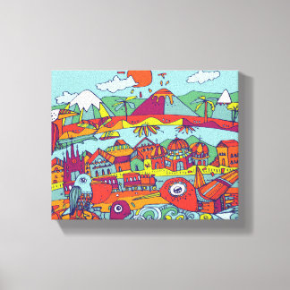 Ecuador Canvas Painting