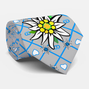 Edelweiss em gravata preta