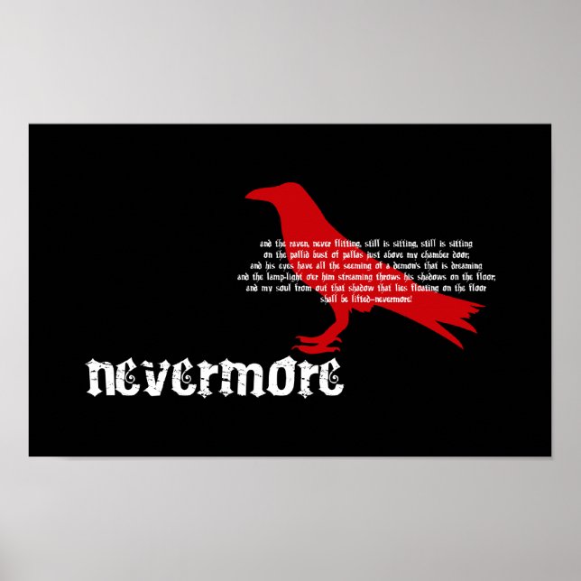 Edgar Allan Poe Poster (Frente)