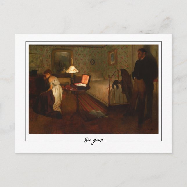 Edgar Degas #13 - Cartão Postal de Arte (Frente)