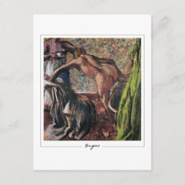 Edgar Degas #14-2 - Cartão Postal de Arte Fina