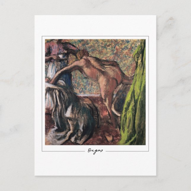 Edgar Degas #14-2 - Cartão Postal de Arte Fina (Frente)