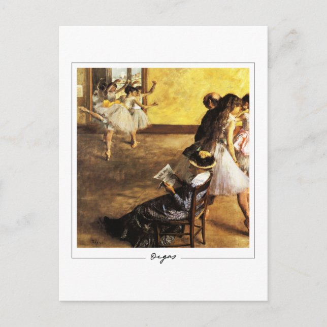Edgar Degas #152-2 - Cartão Postal de Arte (Frente)