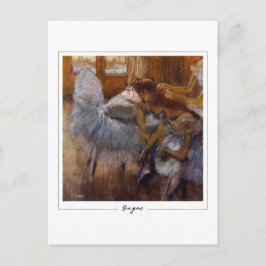 Edgar Degas #201-2 - Cartão Postal de Arte Fina