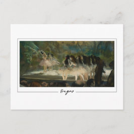 Edgar Degas #21-2 - Cartão Postal de Arte Fina