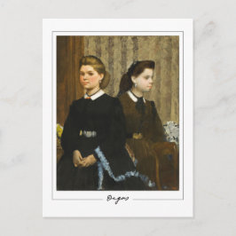Edgar Degas #25-2 - Cartão Postal de Arte Fina
