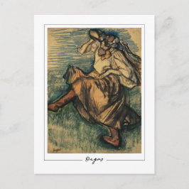 Edgar Degas #285-2 - Cartão Postal de Arte Fina