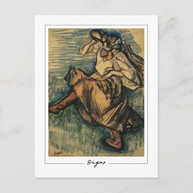 Edgar Degas #285-2 - Cartão Postal de Arte Fina (Frente)