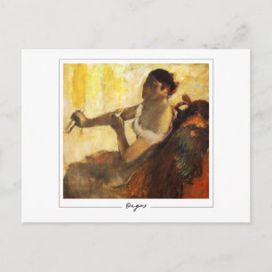 Edgar Degas #300-2 - Cartão Postal de Arte Fina