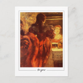 Edgar Degas #399-2 - Cartão Postal de Arte