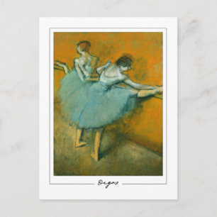 Edgar Degas #4-2 - Cartão Postal de Arte Fina