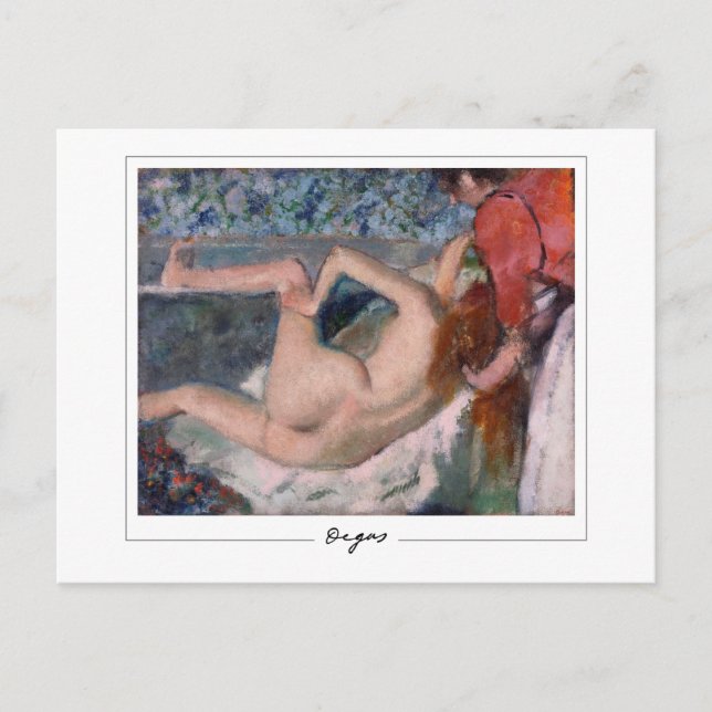 Edgar Degas #5 - Cartão Postal de Arte Fina (Frente)