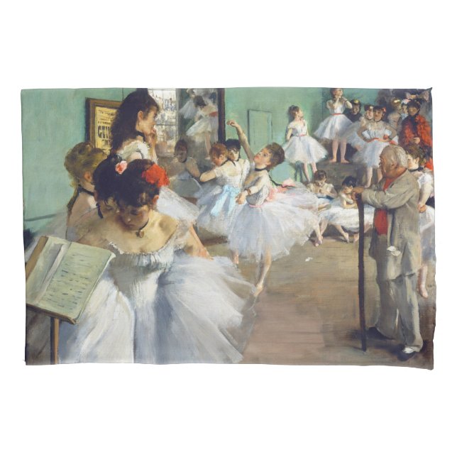 Edgar Degas - A Aula de Dança (Frente)