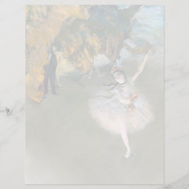 Edgar Degas | A estrela ou o dançarino do Palco (Frente)
