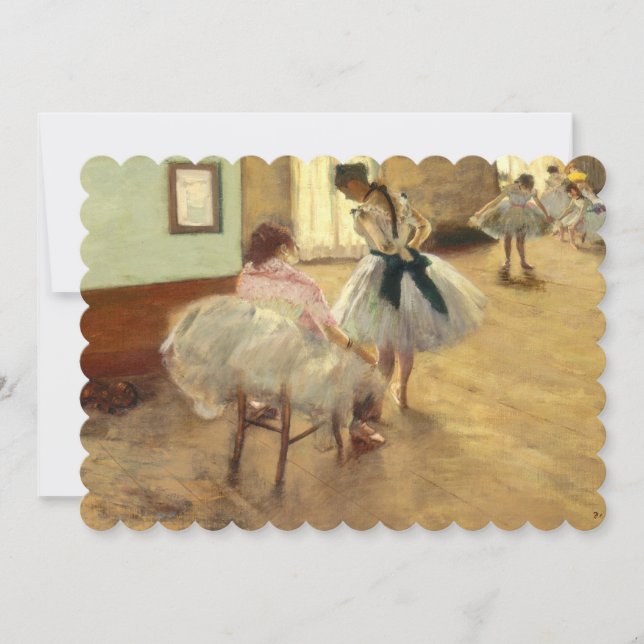 Edgar Degas A Lição Da Dança (Frente)