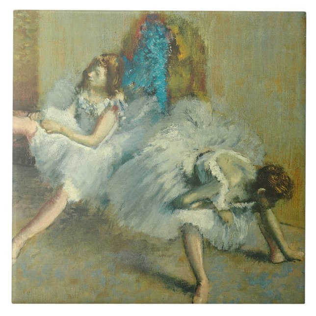 Edgar Degas | antes do balé, 1890-1892 (Frente)