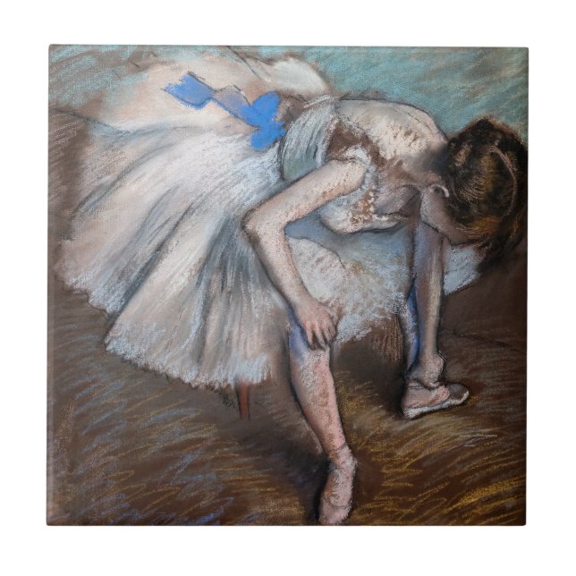 Edgar Degas - Bailarina Sentada (Frente)