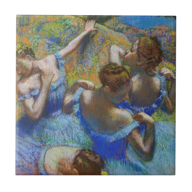 Edgar Degas - Dançarinas Azuis (Frente)