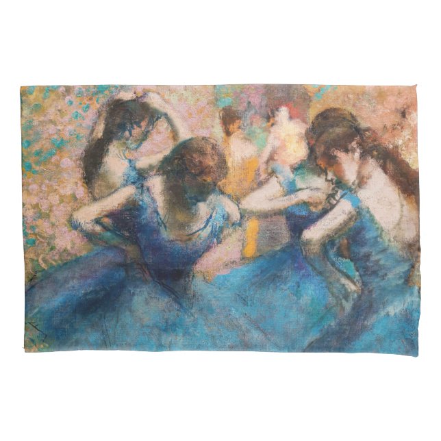 Edgar Degas - Dançarinas em azul (Frente)