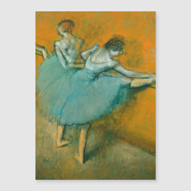 Edgar Degas Dançarinas na Barra Impressão: Arte de (Frente)