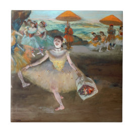 Edgar Degas - Dançarino com Buquê, Banho com Palco