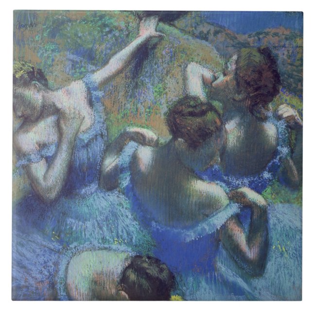 Edgar Degas| Dançarinos azuis, c.1899 (Frente)