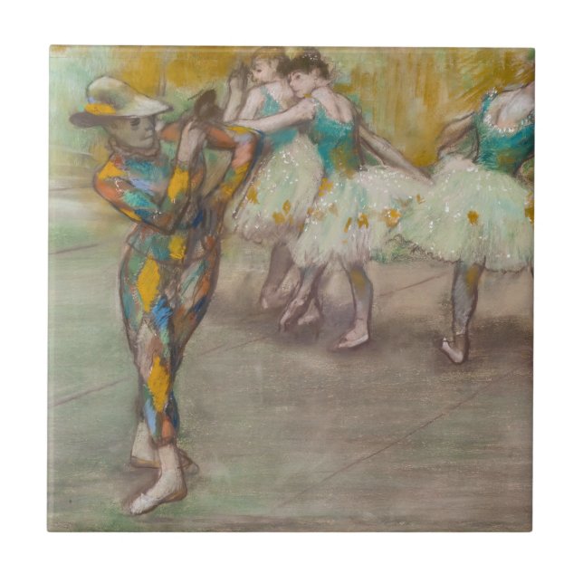 Edgar Degas - Harlequin Dance (Frente)