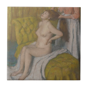 Edgar Degas Mulher Com Cabelo Composto