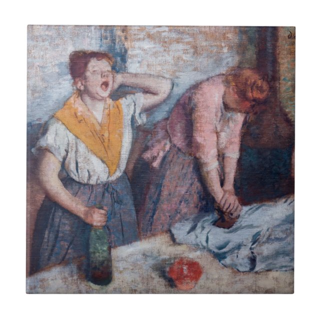 Edgar Degas - Mulheres Passando Roupa (Frente)