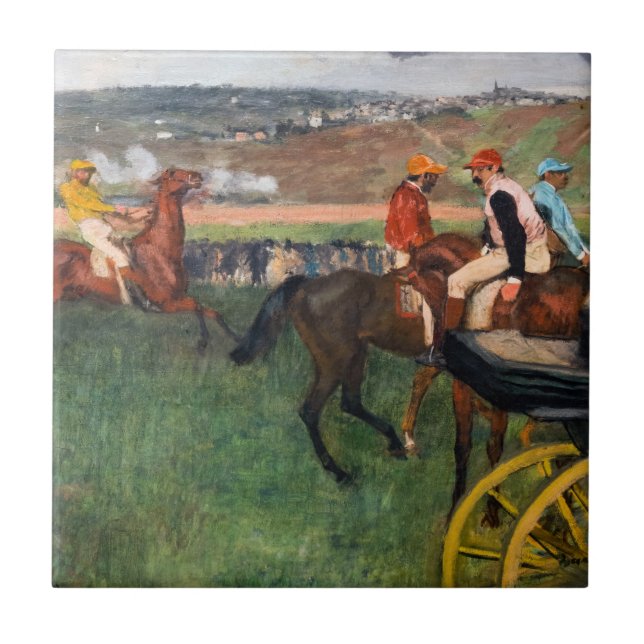 Edgar Degas - No Hipódromo (Frente)