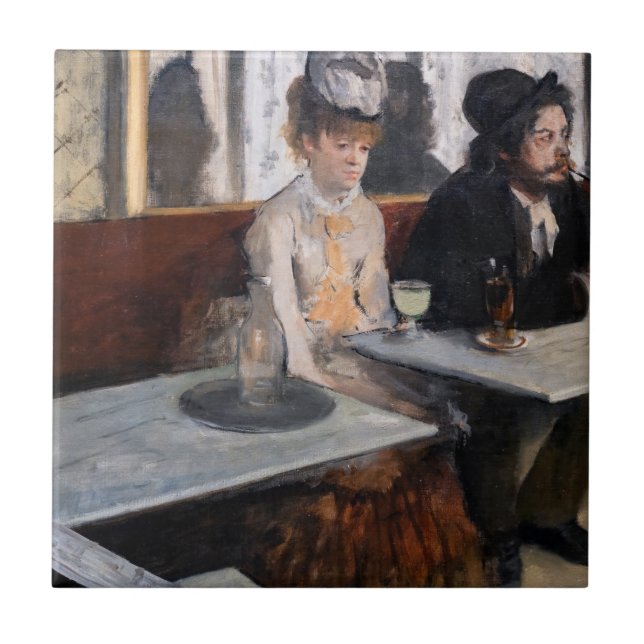 Edgar Degas - Num Café / A Absinthe (Frente)