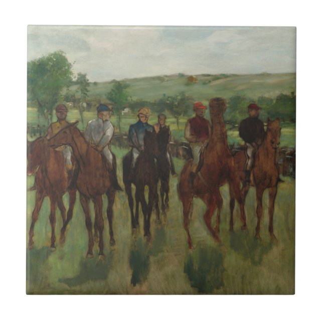 Edgar Degas | os cavaleiros (Frente)