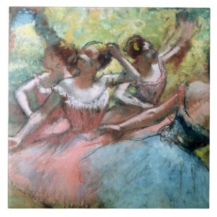 Edgar Degas quatro bailarinas no palco