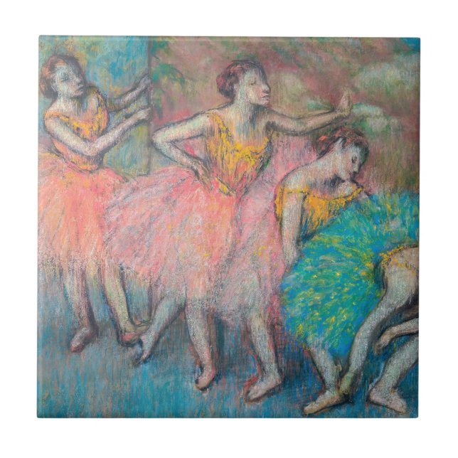 Edgar Degas - Quatro Dançarinos (Frente)